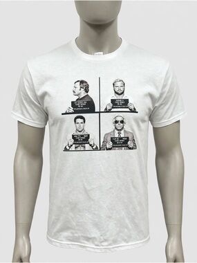 The Four Horsemen Men's White Graphic T-Shirt
